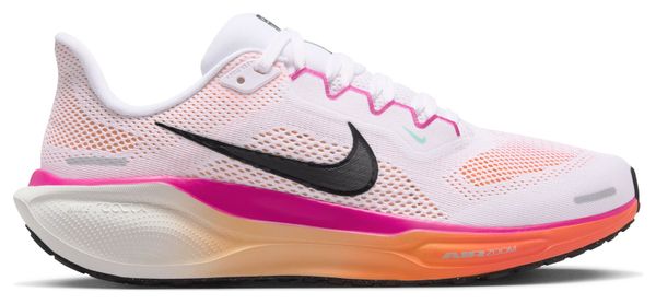 Nike Pegasus 41 hardloopschoenen wit/roze dames