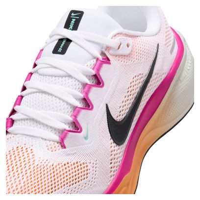 Nike Pegasus 41 hardloopschoenen wit/roze dames