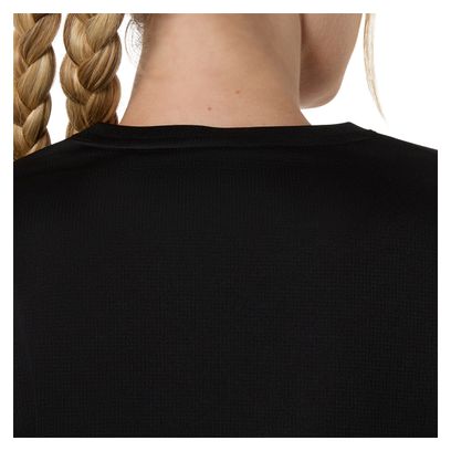 Maglia a maniche corte Asics Icon nera da donna