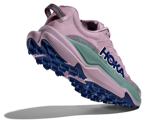 Hoka Torrent 4 Trail Shoes Pink/Green Women's