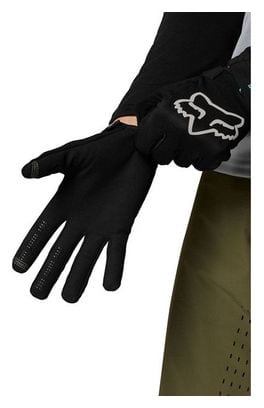Fox Ranger Damen lange Handschuhe Schwarz