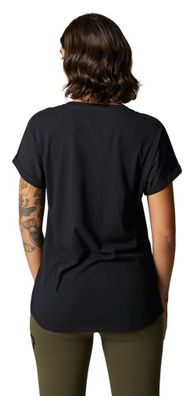 Fox Boundary - Camiseta de manga corta para mujer, color negro
