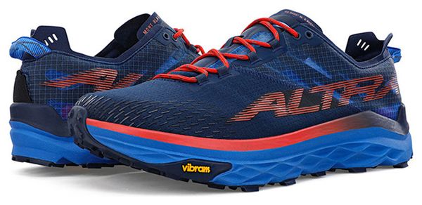Chaussures Trail Running Altra Mont Bleu Rouge