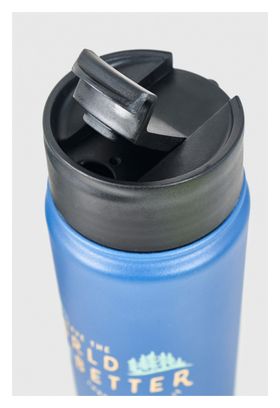United by Blue Found 470 ml (16 oz.) Insulated Bottle Blue