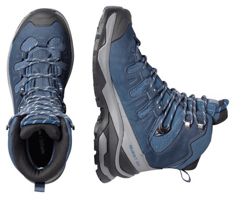 Salomon Quest 5 GTX Women's Hiking Shoes, Blue