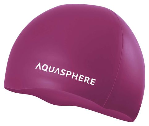 Gorro de Baño de Silicona Aquasphere Rosa