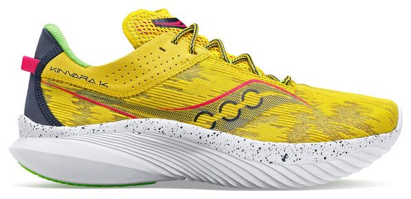 Saucony Kinvara 14 Women's Running Shoes Yellow