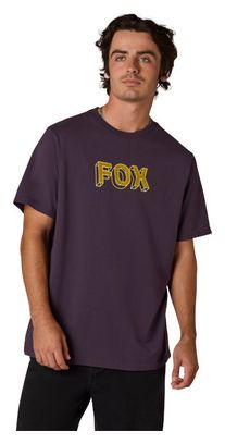 Fox Image Print 195 Original Purple Men's T-Shirt