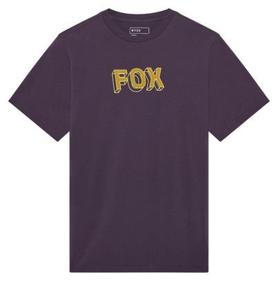 Fox Image Print 195 Original Purple Men's T-Shirt