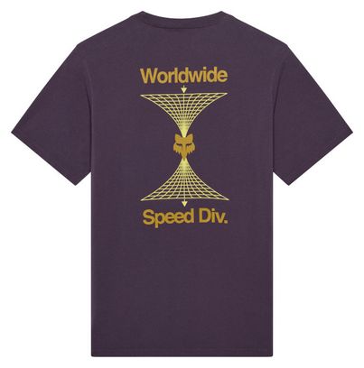 Fox Image Print 195 Original Purple Men's T-Shirt
