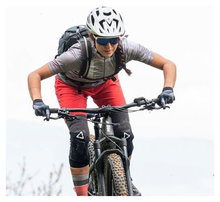 Maillot cycliste Loeffler à manches courtes avec maillot de vélo HZ Spela MID-Grey