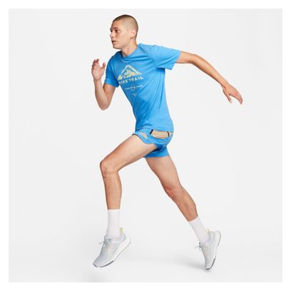 Nike Dri-Fit Trail Second Sunrise Shorts 5in Blue Beige