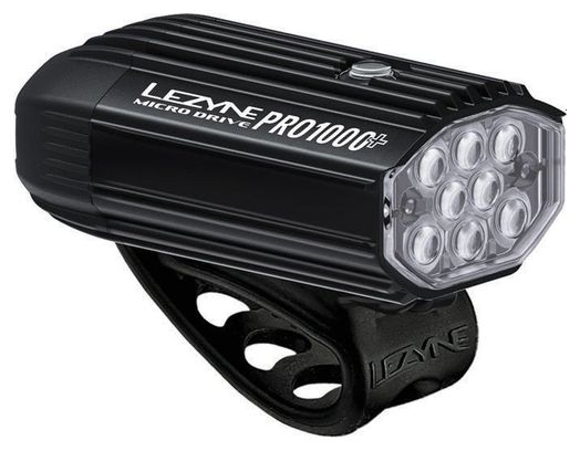 Éclairage Avant Lezyne Micro Drive Pro 1000+ Noir