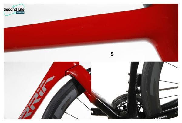 Wiederaufbereitetes Produkt - Berria Belador 10 LTD Road Bike Sram Red AXS 12V Red/Black 2022