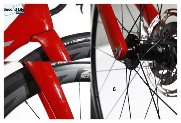 Prodotto revisionato - Bicicletta da strada Berria Belador 10 LTD Sram Red AXS 12V Rosso/Nero 2022