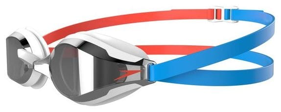 Schwimmbrille Speedo FS Speedsocket 2 Mirror Rot/Blau