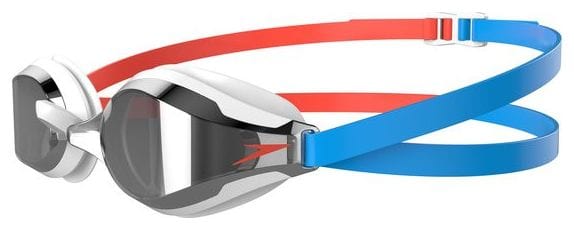 Speedo FS Speedsocket 2 Mirror Swim Goggles Red and Blue