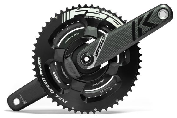 FSA Powerbox K-Forceカーボン 172.5 50/34 12s FSA Powerbox K-Force Team Edition 50/34-Tooth 12V Black Crankset