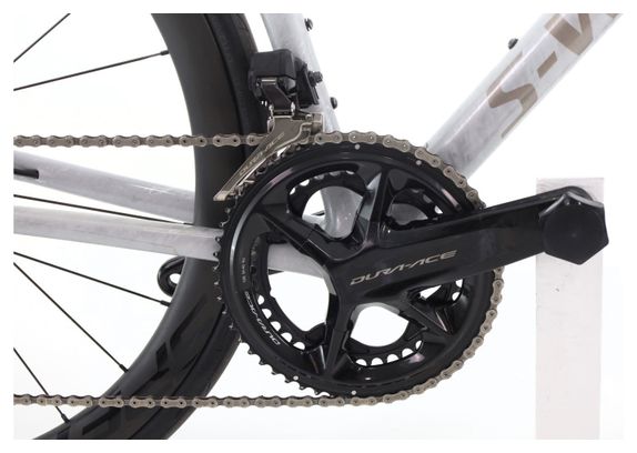Produit reconditionné · Specialized Tarmac SL8 S-Works Di2 12V · Gris / Vélo de route | Très bon état