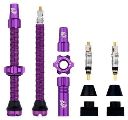 Wolf Tooth Tubeless-Ventilset (Presta) – Violett