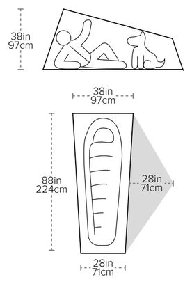 Tente 1 Personne Big Agnes Copper Spur UL1 Vert