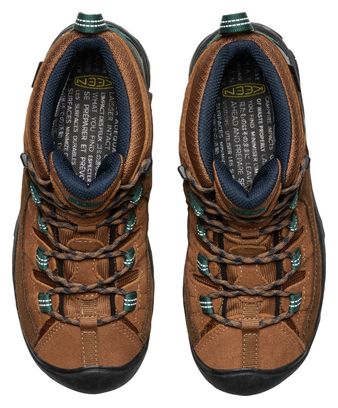 Keen Targhee II Mid Impermeable Marrón Zapatillas de senderismo para mujer