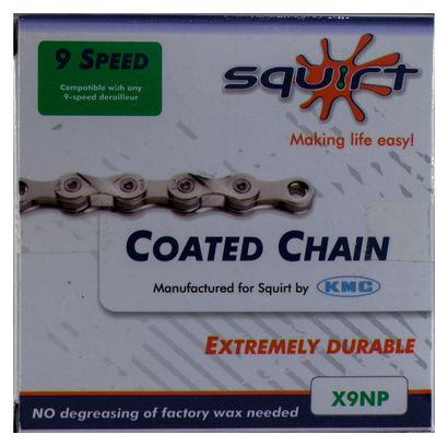 SQUIRT KMC chain infused with Squirt X9 NP