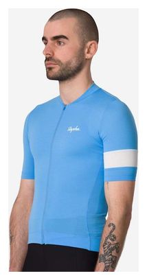 Rapha Core Lightweight Jersey Kurzarm Trikot Blau/Weiß Herren