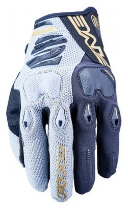 Five Gloves Enduro 2 Handschuhe Schwarz / Grau / Gold