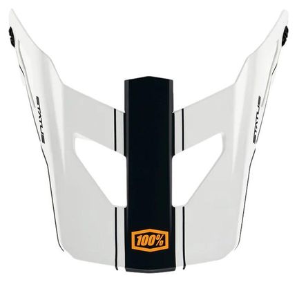 Replacement Visor for 100% Status Helmet Black/Silver