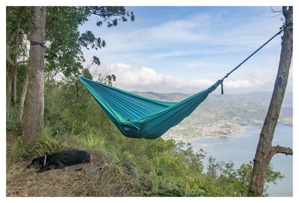 Ticket To The Moon King Size Blue Hammock