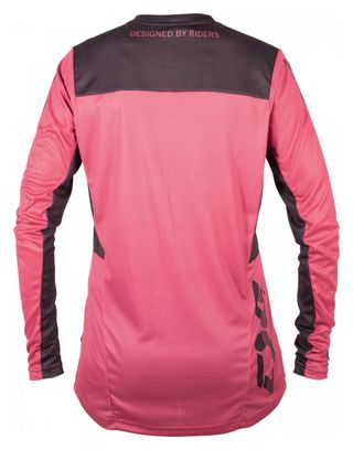 Maglia TSG Race a manica lunga Rosa/Nero