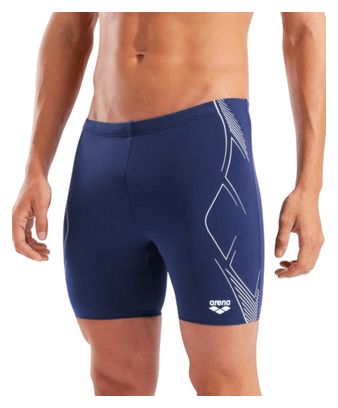 Mid Jammer Arena Graphic Bleu/Blanc Homme