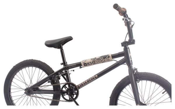 VELO BMX BLACK JACK ENFANTS NOIR 10 2KG 20 POUCES KHEBIKES