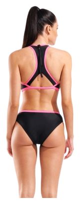 Costume da bagno Arena Y-Line Nero/Rosa Donna