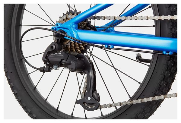 VTT Enfant Cannondale Kids Trail 20'' MicroShift 7V Bleu Electric