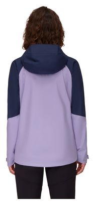 Mammut Convey 3 in 1 Giacca con cappuccio da donna viola