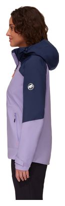 Mammut Convey 3 in 1 Giacca con cappuccio da donna viola