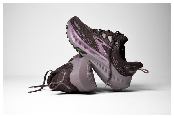 Brooks Ghost Trail Trail-Laufschuhe für Damen, violett/rosa