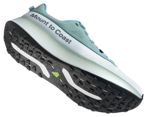 Mount to Coast H1 Everglades Running Shoes, Green/White, Men's
