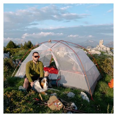 Tente Big Agnes Copper Spur HV UL2 mtnGLO Gris 2 personnes