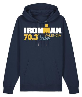 Sweat à Capuche Ironman 70.3 Valencia French Bleu Marine