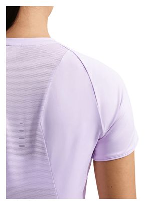 Maglia a maniche corte Nike Swift viola da donna