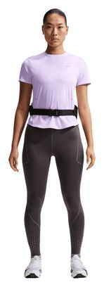 Maglia a maniche corte Nike Swift viola da donna