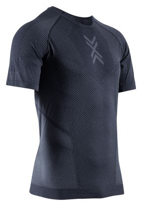 X-Bionic XCeed Run Jersey met korte mouwen Zwart/Grijs Heren