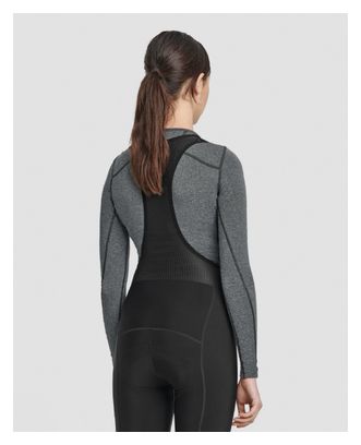 Women&#39;s Long Sleeve Undershirt Deep Winter Base Layer Charcoal