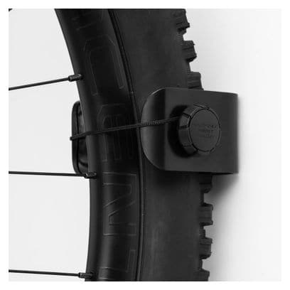 Hornit Clug Pro MTB Soporte de pared para bicicletas (44-57 mm / 1,75-2,25&#39;&#39;) Negro