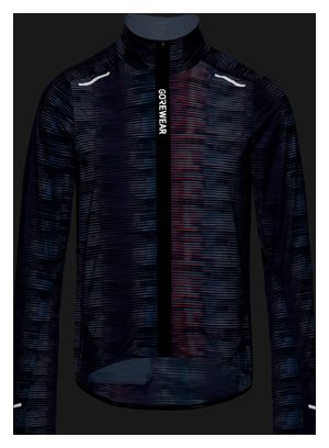Giacca Gore Wear Spinshift Pixel blu e rossa