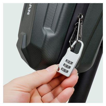 Sacoche de guidon rigide EVA 2.8L pour trottinette électrique et vélo pliant