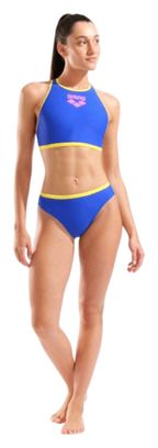 Maillot de Bain Arena Y-Line Bleu/Jaune Femme